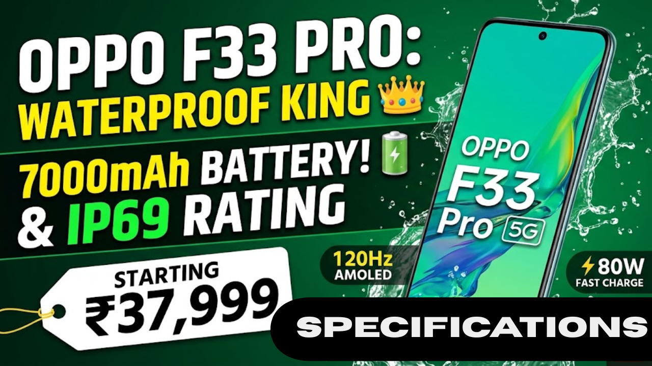 OPPO F33 Pro 5G Specifications