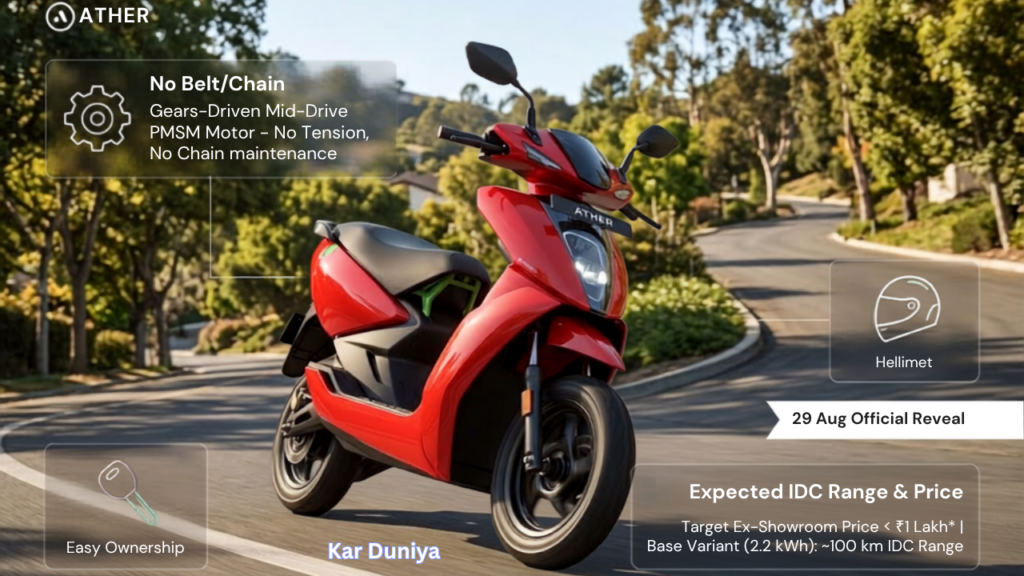 Ather EL01 Specifications & Features
