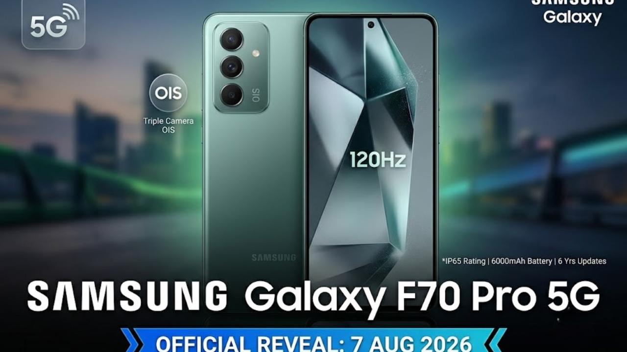 Samsung Galaxy F70 Pro 5G